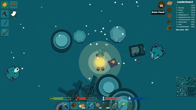 КВЕСТ НА ШАПКУ ВОРА! - Starve.io - чертов дракон