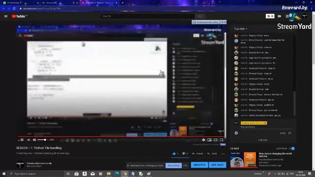 SESSION 11: "Python" File handling смотреть онлайн