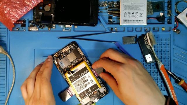 Ремонт и " реставрация" Wileyfox Swift 2. смотреть онлайн