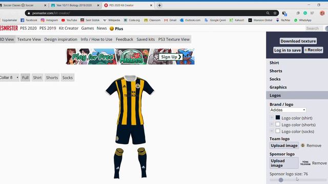 How To Create You Own Kit For Pes 2020 or Other Purposes/ Pes Master смотреть онлайн