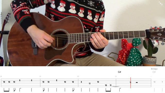 Rockin' Around The Christmas Tree | Guitar Tabs Tutorial смотреть онлайн