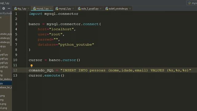 MySQL e Python #3- Inserindo dados na tabela смотреть онлайн