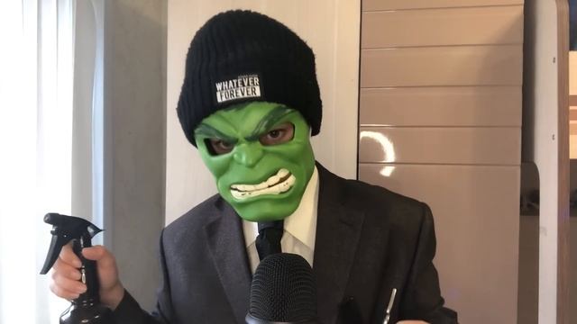 АСМР VIP - Barbershop ? Стрижка и массаж лица ✂️ (ASMR HAIRCUT) смотреть онлайн