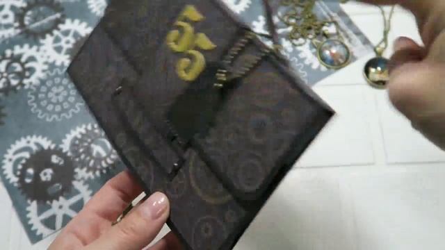 Мужская открытка-портфель. Скрапбукинг смотреть онлайн