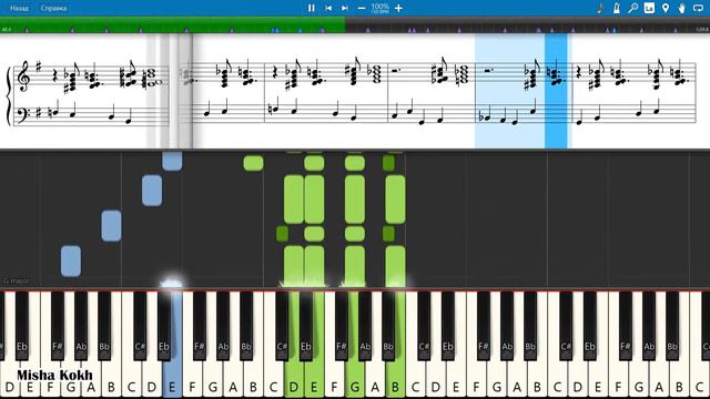 Буги-Вуги Арта (Арт Ван Дамм) [Piano Tutorial | Sheets | MIDI] Synthesia смотреть онлайн
