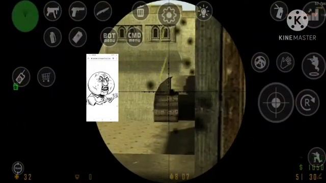 кхм Cs 1.6 на телефоне "1" смотреть онлайн