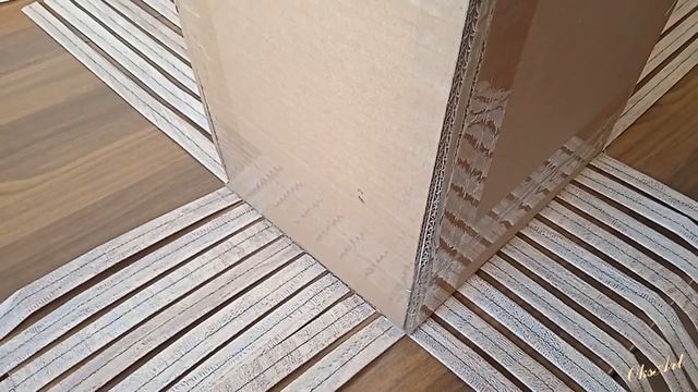 Корзина сделана из остатков обоев смотреть онлайн