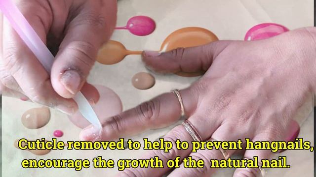 How to Cut / Remove cuticles from natural nails at home смотреть онлайн