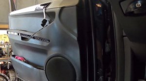 Снятие дверной карты на ML GL 164 и замена блока кнопок