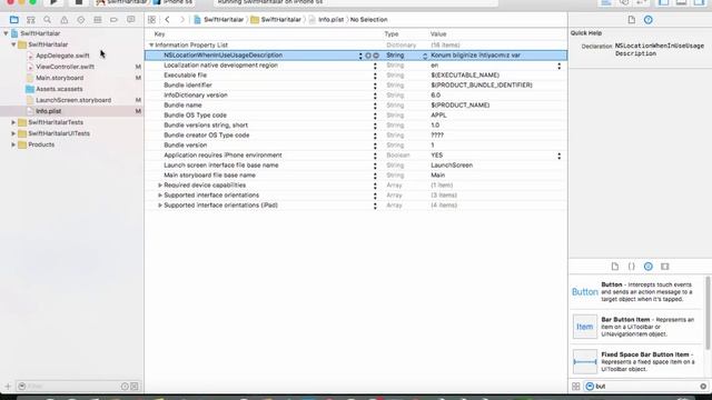 Türkçe Swift Programlama - iOS Haritalar (MapKit) - 1 смотреть онлайн