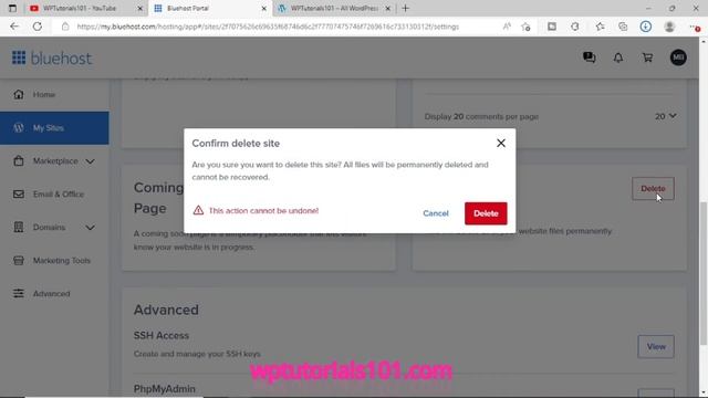 How to Delete WordPress Site from BlueHost 2022 | How To Uninstall WordPress From Bluehost смотреть онлайн
