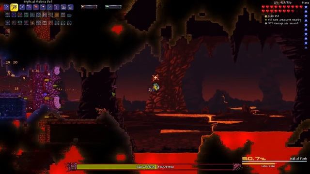 Terraria Modded | Calamity Death Mode Summoner - Wall of Flesh смотреть онлайн