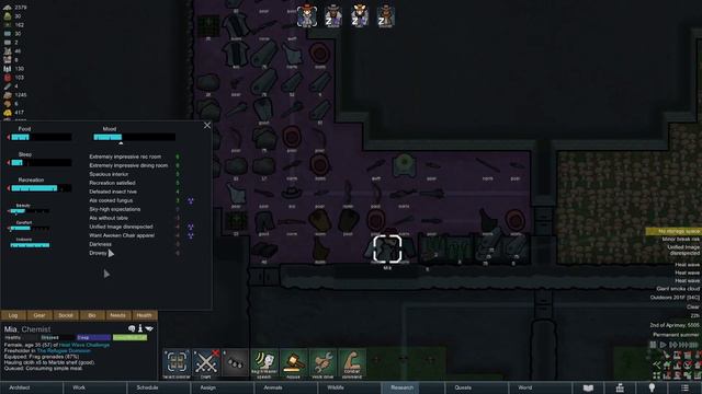 [23] Heat Wave Challenge - Ancient Danger - RimWorld 1.4 - 3 Heat Waves! - Desert Biome - Take 2 смотреть онлайн