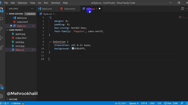 Awesome Product Card Using HTML & CSS смотреть онлайн