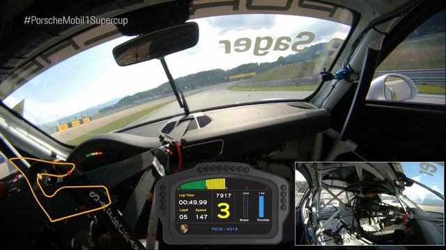 One Lap At The Red Bull Ring With Philipp Sager - Porsche Mobil 1 Supercup