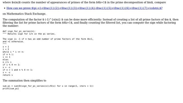 Python = 1 + (1/2) + (1/3) + (1/4) - (1/5) + (1/6) + (1/7) + (1/8) + (1/9) - (1/10) ...1748 Euler смотреть онлайн