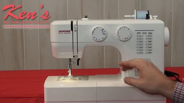 Janome 5812 Sewing Machine Demonstration by Ken's Sewing Center Muscle Shoals, AL смотреть онлайн