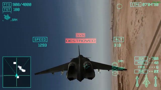 Ace Combat X Skies of Deception - прохождение, часть 2 (с миссии Blitz) смотреть онлайн