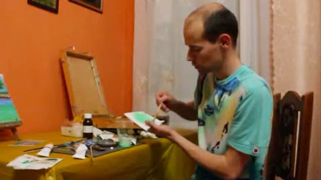 Видеоурок "Как мыть кисточки после масляных красок?" смотреть онлайн