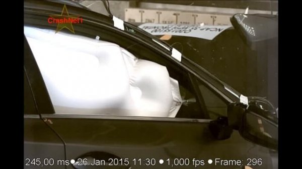 2015 Lexus NX Crash Test (Frontal)