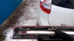 Устранение течи стопсигнала  Renault Scenic 3