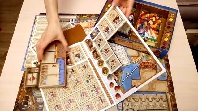 Путешествия Марко Поло - Распаковка настольной игры / The Voyages of Marco Polo Board Game Unboxing смотреть онлайн