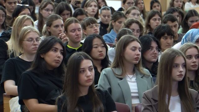 Встреча ректората ПГУ и администрации Пятигорска с 1 курсом