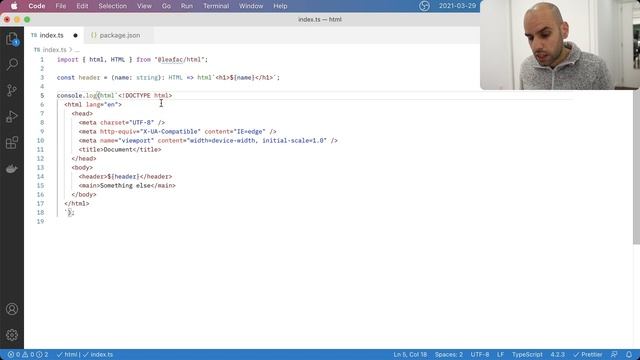 @leafac/html: A Radically Straightforward TypeScript/JavaScript Library for HTML Templates смотреть онлайн
