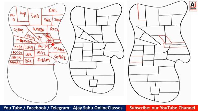 New Chhattisgarh Map Tricks | छत्तीसगढ़ के 33 जिले All IMP Facts смотреть онлайн