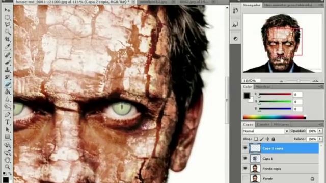 Efecto - Zombie - Photoshop cs5 - Effect Zombie смотреть онлайн