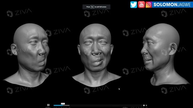 Real-Time Facial Animation ~ Ziva Dynamics Face Trainer for Unreal Engine Via ZivaRT UE4 Player смотреть онлайн