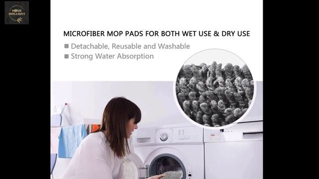 Spray Mop with Removable Washable Cleaning Pad, 360 Degree Floor Cleaning Mops смотреть онлайн