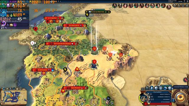 CIVILIZATION VI | WINDOWS 11 | i5 3470 | RX 570 | BENCHMARK | PC TEST смотреть онлайн