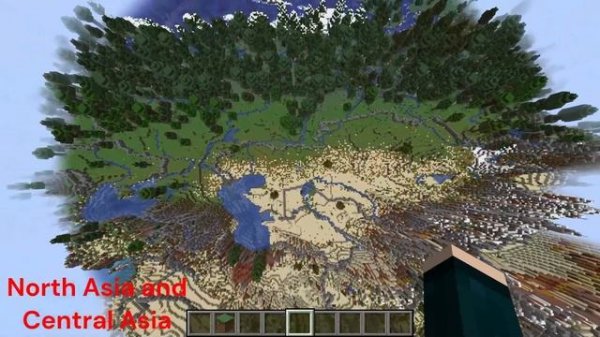 Minecraft Earth Map vs Google Earth map
