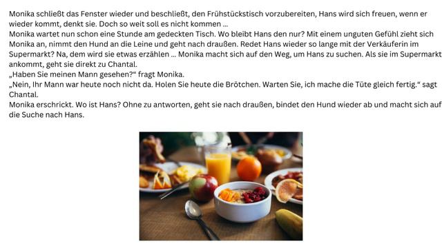 Deutsch lernen durch Hören und Lesen | Deutsch lernen mit Geschichten | Deutsches Buch lesen смотреть онлайн