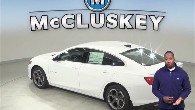 192459 New 2019 Chevrolet Malibu White Sedan Test Drive, Review, For Sale -