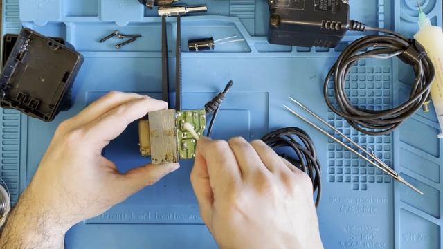 Capacitor Replacement Sega Power Supply MK-2103 смотреть онлайн