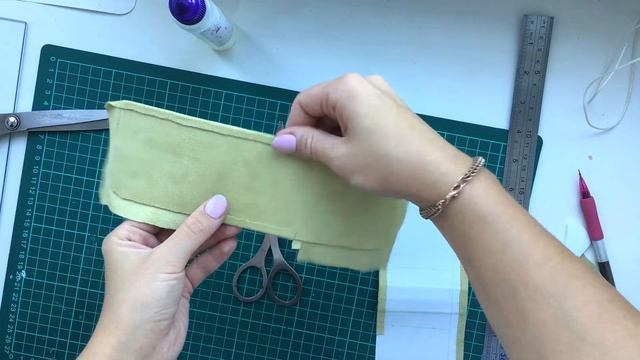 Простой кошелёк своими руками. ( вот что можно сделать из обрезков кожзама) смотреть онлайн