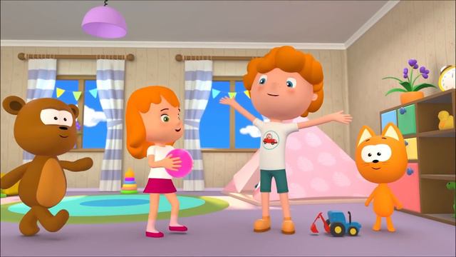 Детский сад - Котенок Котэ песенки для малышей смотреть онлайн