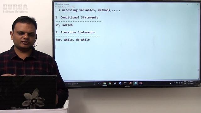 Core Java || Language Fundamentals || Java Statements Part - 1 || by Nagoor Babu смотреть онлайн