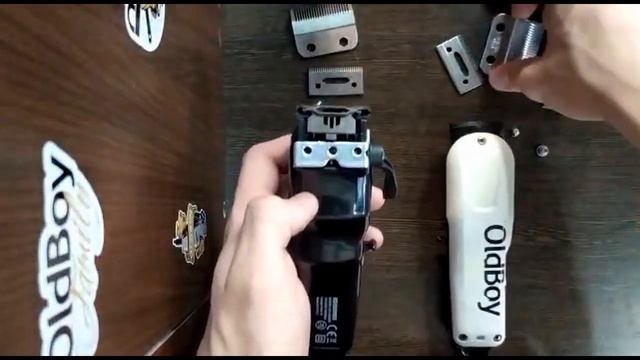 Установка ножей WAHL SUPER TAPER на GEMEI-805 смотреть онлайн