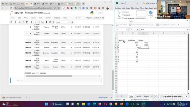 Taller: Automatizar tareas de Excel con Python - Mike Ramirez смотреть онлайн