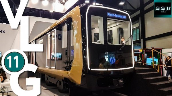 SsVMedia Vlog№11. Новый вагон метро, трамваи и автобусы, V Петербургский парад ретро-транспорта
