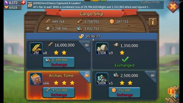 Got 66 Archaic Tome From Cargo Ship By Help Of "Ship Ahoy" Skill.[Bonus: Fantasy Cirque Event] смотреть онлайн