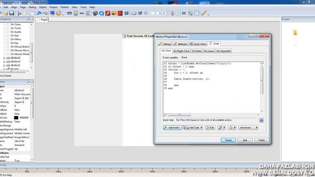 Textfile Action Set'in Kullanımı - Autoplay Media Studio смотреть онлайн