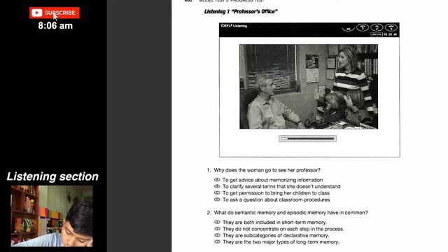 PRACTICE TOEFL WITH ME || TOEFL IBT Model Test #5 смотреть онлайн