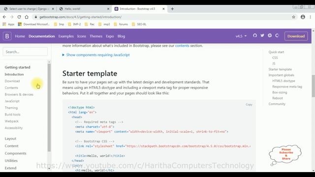 Django Modal Popup Form Signup Registration Page With Bootstrap