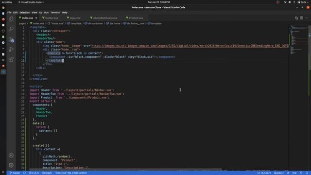 #NuxtJs Amazon Clone using NuxtJS part-8 | NuxtJs | Day 46 смотреть онлайн