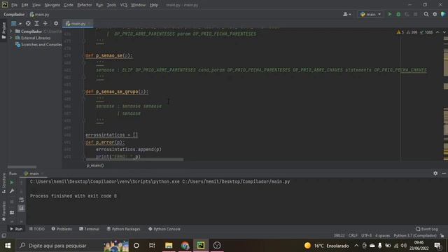 Compiladores (Análise Sintática), com PLY (Python) e TkInter смотреть онлайн
