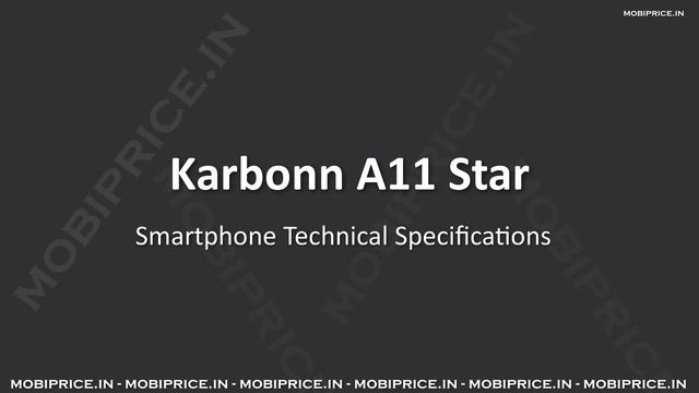 Karbonn A11 Star comes with 1.2 GHz Dual Core Processor, Android 4.4, 512MB RAM, 1400mAH Battery смотреть онлайн